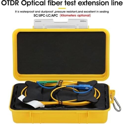SM 500M/1KM/2KM SC/UPC to LC/APC OTDR Dead Zone Eliminator,Fiber Rings ,Fiber Optic OTDR Launch Cable Box