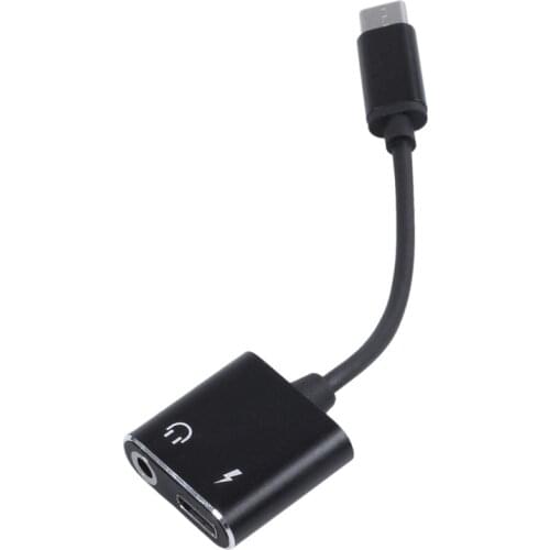 Type C Adapter Aux Audio Adapter USB Type C to 3.5mm Earphone Jack Adapter For Xiaomi Mi 6 Huawei without 3.5 jack