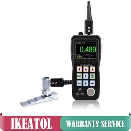 High Precision 1/100mm UM-4D Ultrasonic Thickness Gauge