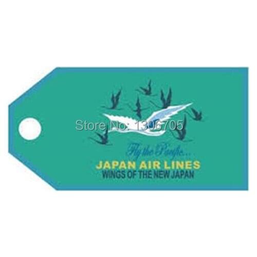 Japan Airlines Retro Luggage Bag Tag