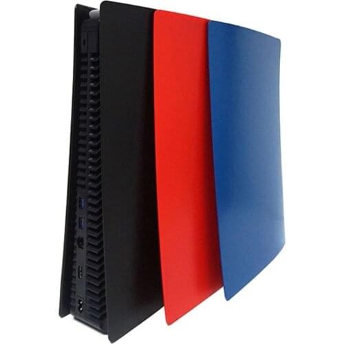 Skin Shell Case Cover Replacement Plate for PS5 Game Gaming Console Anti-Scratch Dustproof Accessories