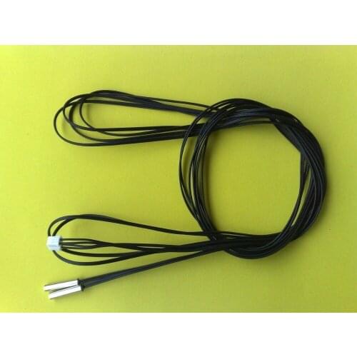 Free Shipping 100pcs/lot Nickel plated copper Pipe 5*25MM 3435 NTC Temperature Sensor 10k 1% B3435 3M 10K ntc