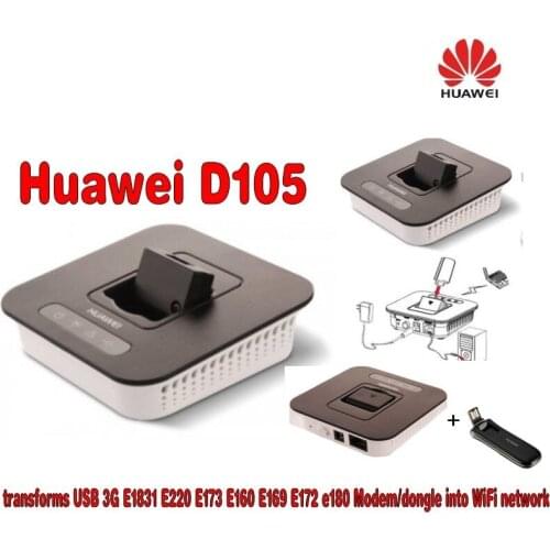 Lot of 10pcs Huawei D105 Wireless Router Surf Station