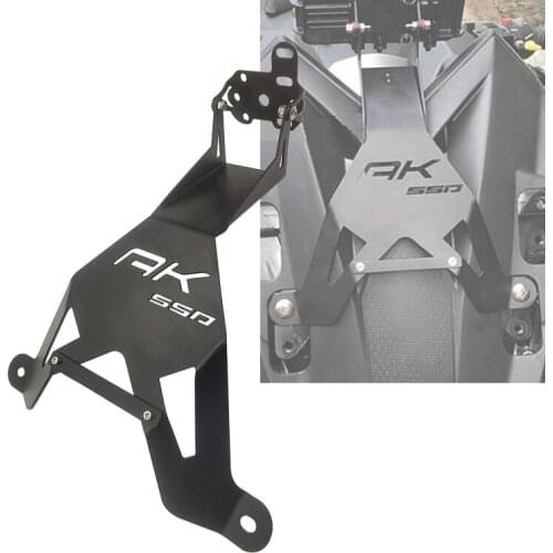 Motorcycle Mobile phone holder mount motorcycle Bracket Supporting metal GPS CNC Stand for KYMCO AK550