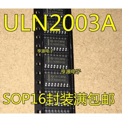 New ULN2003 ULN2003A ULN2003ADR ULN2003AG SOP16 patch 16 feet