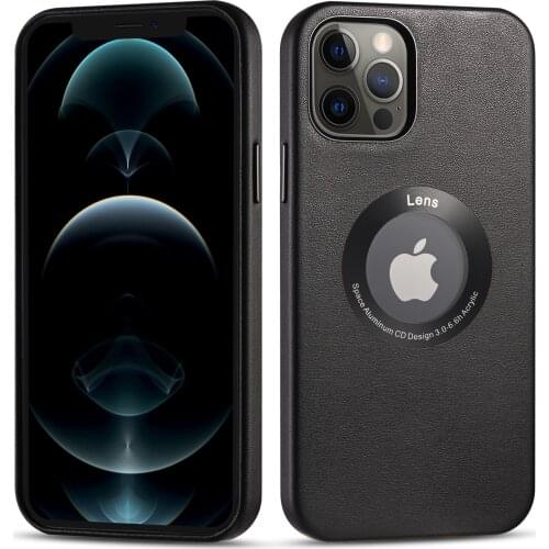 Official Leather Phone Case For iPhone 11 Pro Max 12 Pro Xs Max Xr X 12 Mini Original Shell Back Cover