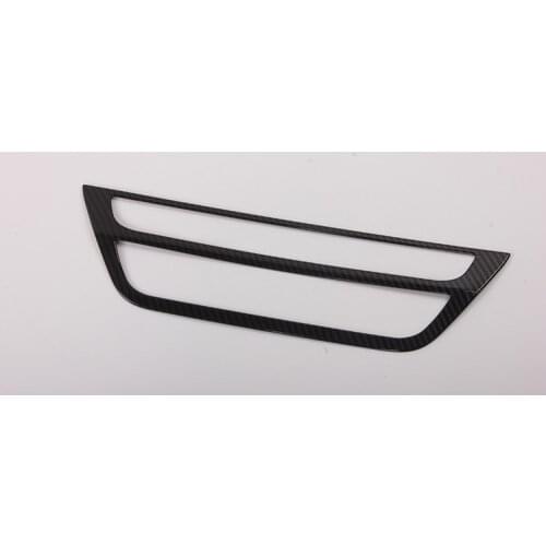 Applicable for BMW 5 series air conditioner switch - black carbon fiber grain air conditioner switch carbon fiber decorative
