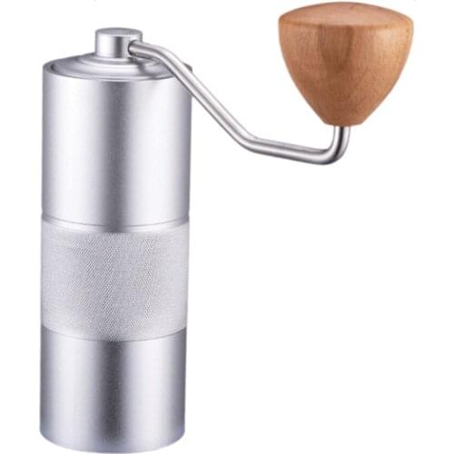 Adjustable Manual Coffee grinder 25g Non-Slip Hand-cranked Coffee Bean grinder Office Kitchen Coffee Milling machine