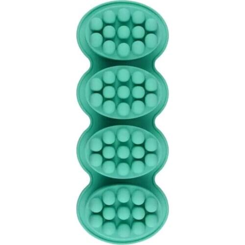 Massage Bar Silicone Molds 4 Cavities 4.5oz Soap Mold DIY Soap Making 5 Colors
