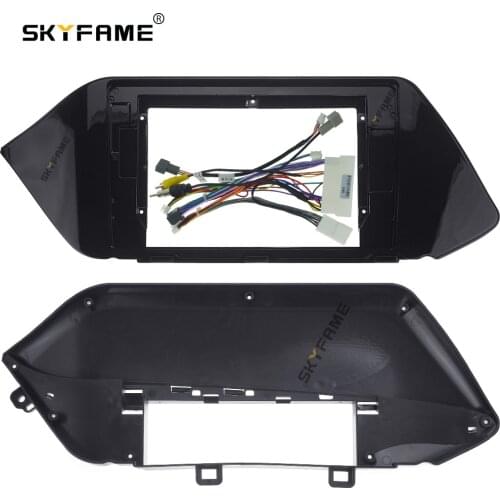 SKYFAME Car Frame Cable For HYUNDAI SONATA 10 2020+ Screen Dask Kit Fascia Frame
