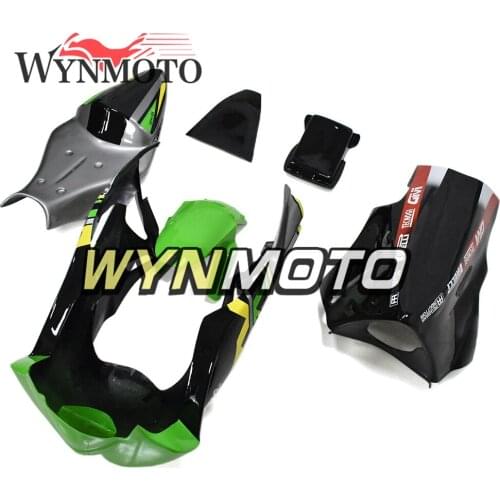Fiberglass Racing Motorcycle Fairings For ZX6R 2009 2010 2011 2012 ZX-6R 09 10 11 12 Bodywork Green Black Gray Covers