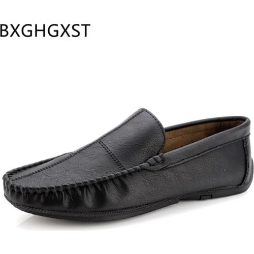 Driving shoes loafers men luxury brand casual shoes men high quality 2020 Comfortable mens shoes genuine leather обувь мужская