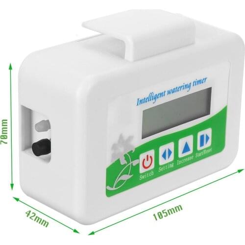 DIY Intelligent Garden Automatic Watering Device Solar Energy ChargingPotted Plant Drip Irrigation Water Pump Timer System