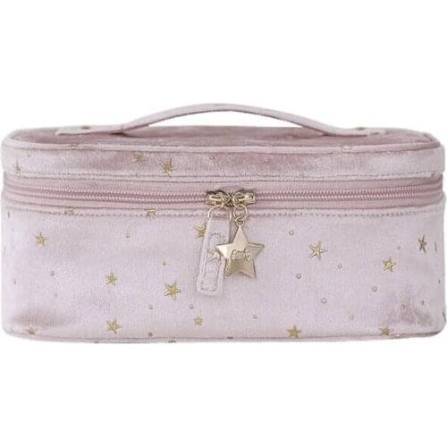 Velvet closet organizer portable cosmetic zip lock plastic bags large capacity vacuum bags for clothes