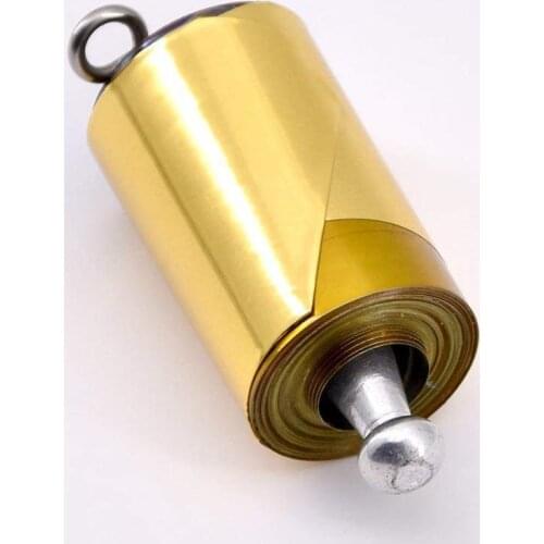 Self-defense Stick Golden 1.1m Gold Hoop Self-defense Propsapole Stick Wand Outdoor Sport Martial Arts