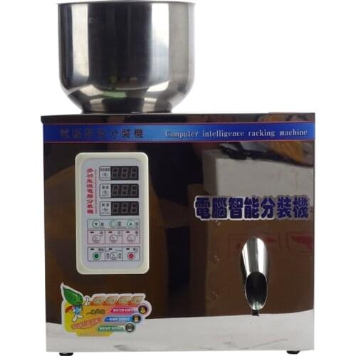 1pcs weighing and packing bag tea packaging machine automatic measurement of particle packing machine 1-25g