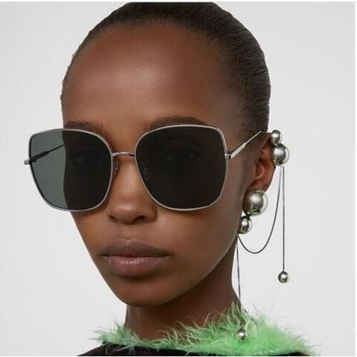 2021 Fashion Brand Designer Women Sunglasses Square Frame Eyeglasses Polarized Sunglasses For Men Y2K Eyeglasses Lunette Gafas