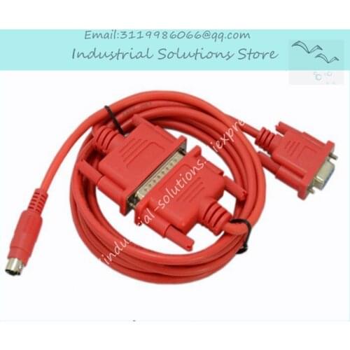5PCS 10PCS A Lots SC09 SC-09 Data Cable Programming Cable RS232 RS422 Interface PLC Programming Cable For FX/1N/2N/1S/3U/A Serie