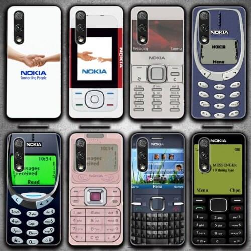 Funny 3D Childhood Recall Smart Retro Nokia Phone Case For Huawei P20 30 40 Pro Mate 20 30 40 Pro Honor 9x 10 30lite Y62019