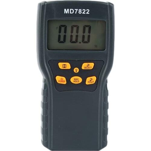 MD7822 LCD Display Digital Grain Moisture Meter Humidity Tester Contains Wheat Corn Rice Moisture Test Meter With Probe