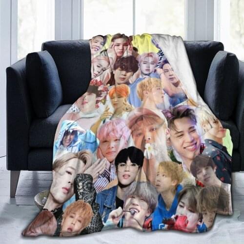 Star stitched sofa bedroom decorative warm blanket 3D printed blanket throwing bed sheet adult home textile