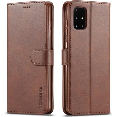 For Samsung A41 Case Leather Vintage Phone Case On Samsung Galaxy A41 Case Flip 360 Magnetic Wallet Cases For Samsung A 41 Cover