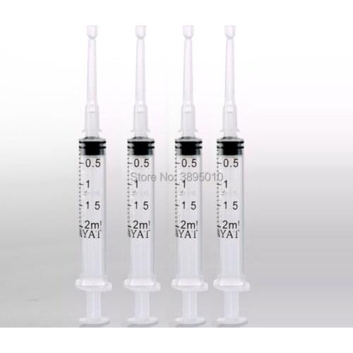 2ml disposable reagent bottles plastic nutrient tube hydroponic measure disposable sampler tube F529