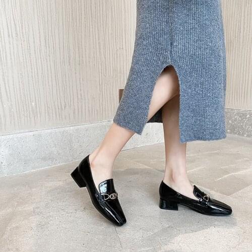 QZYERAI Leather Pumps