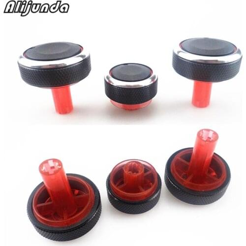 3 pieces / tool Air conditioning Temperature control Switch AC Knob car accessories for Nissan new Sunny Mart car styling