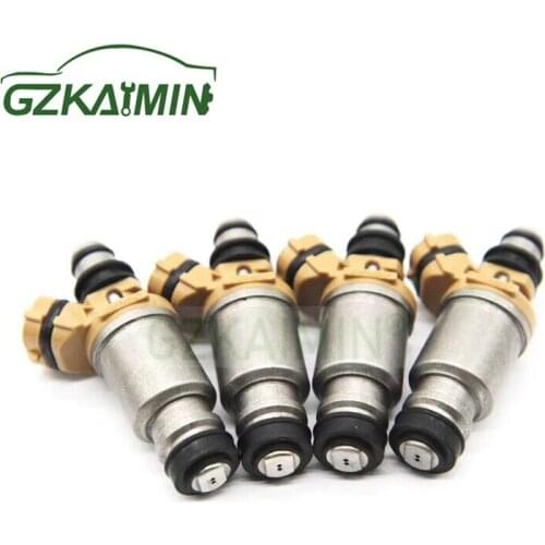 Top sets of 4 Flow Matched high quality Fuel Injector nozzle injection 23250-16150 2325016150 for for Toyota for Geo 1.6