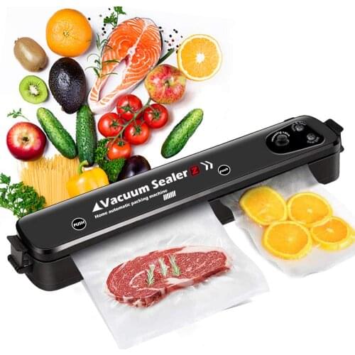 220V New Food Saver Vacuum Sealer Machine One-Touch Automatic Food Sealer for Dry And Moist Packing Machine for Food Savers