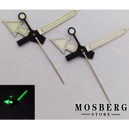 Texture Green Luminous Watches Accessories Watch Hands Fit NH35 NH36 4R35 4R36 7S26 Automatic Movement