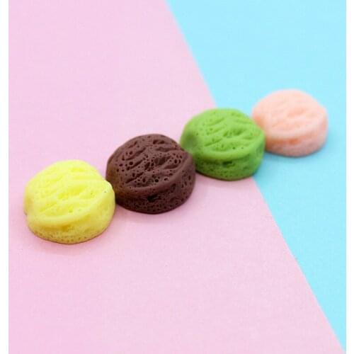 20pcs Diy Resin Flatback Craft Phone Shell DIY Snowball Ice Cream Ball Kwaii Cabochon Scrapbooking Parts For Embellishments