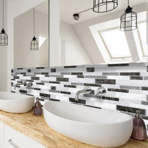 3D Self Adhesive Wall Sticker Long Strip Crystal Decorations Living Room