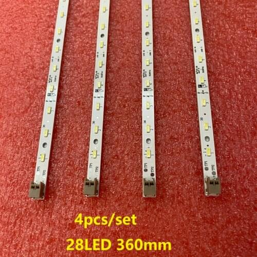 4pcs/set 28LED LED backlight strip for SHARP E129741 screen LK315D3LA63 TV 32PFL6606H/60 32HFL5573D GT0326-1 GT0326-2 GT0326-4