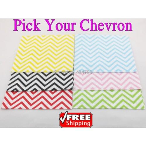 60pcs Pick 3 Colors Zig Zag Chevron Paper Napkins Red Green Blue Pink Black Yellow,Vintage Serviette Party Supplies,Tableware