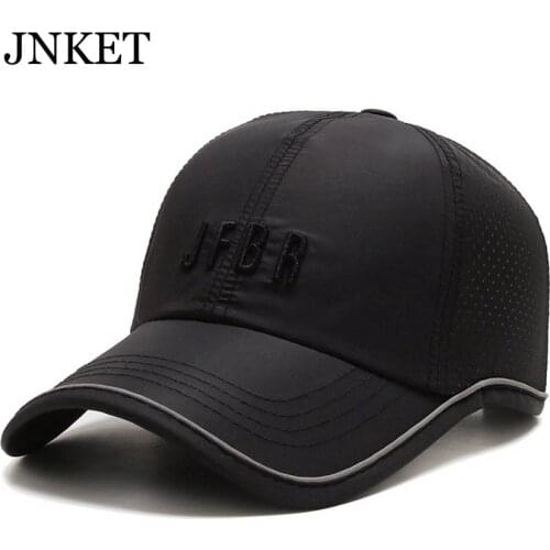 JNKET New Men Womens Breathable Baseball Cap Quick-drying Baseball Hat Snapbacks Hats Outdoor Sport Cap Gorras