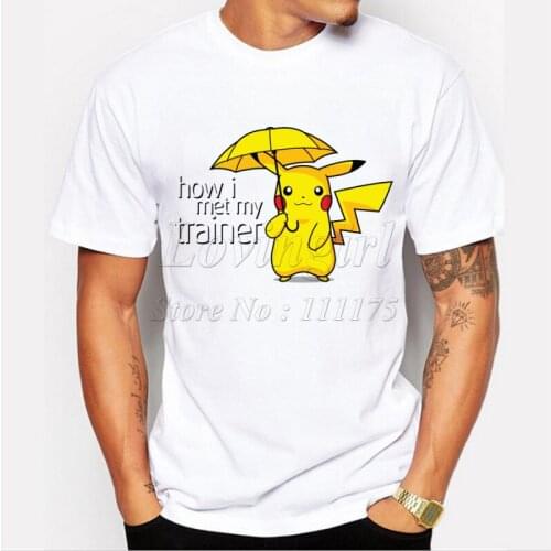 New arrivals 2019 mens fashion cute yellow squirrel printed t-shirt funny tee shirts Hipster O-neck cool tops