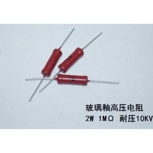 NEW 50PCS Marx generator with glass glaze resistor can be used for voltage doubler rectification