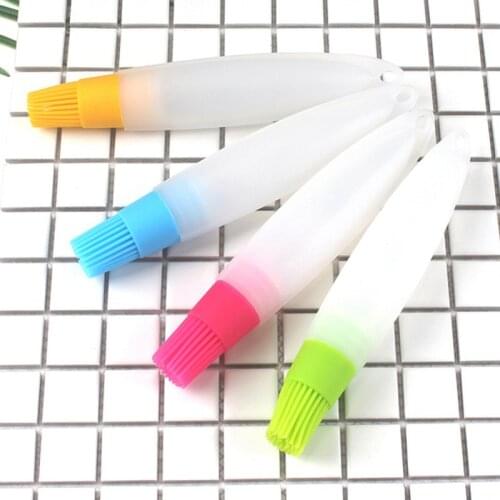 Oil Bottle Baking Brush Liquid Oil Honey Brushes Barbecue Tool BBQ Basting Brush Kitchen Accessories