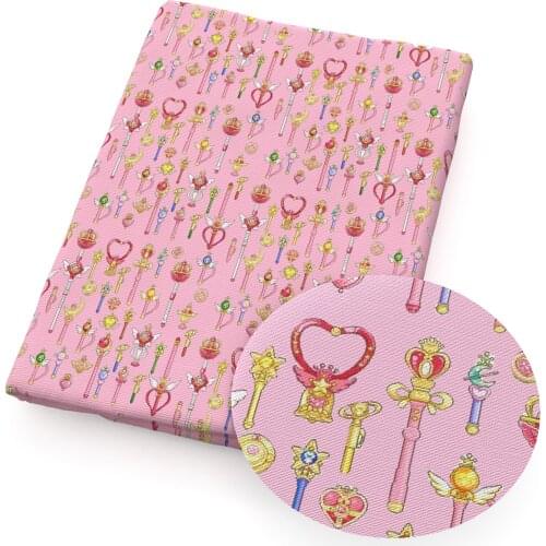 50*145cm Japan Printed Polyester Cotton Fabric for Tissue Sewing Quilting Fabrics Needlework Material DIY Handmade,1Yc18275