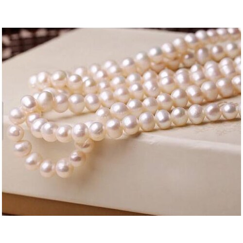 Unique Pearls jewellery Store DIY Freshwater Pearl Loose Beads One Full String LS059