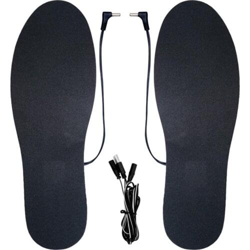 Unisex USB Heated Insoles Cold-Proof And Warm For Shoes Winter Warmer Foot Heating Insole Boots Rechargeable Heater Pads Soles