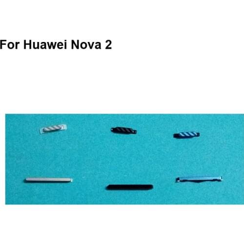 1 SET For Huawei Nova 2 PIC-AL00 Power On Off Button + Volume Button Side Button Set Replacement Repair Parts Nova2 Buttons