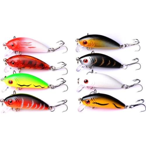 1Pcs 4.5cm 3.5g Swim Fish Fishing Lure Artificial Hard Crank Bait topwater Wobbler Japan Mini Fishing Crankbait lures pesca
