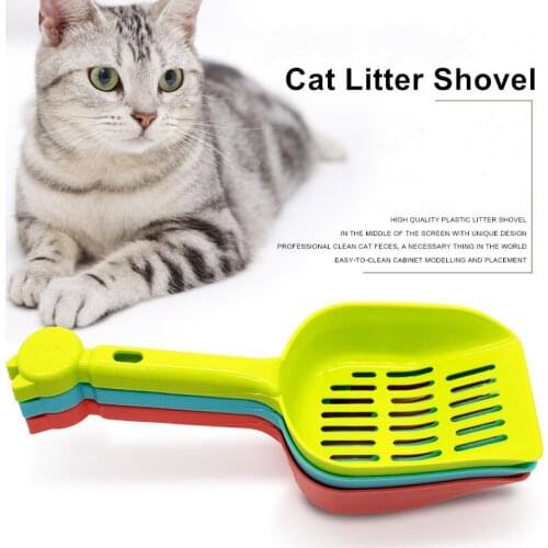 1pc Increase Thicken Cat Litter Shovel Pet Cleanning Tool Plastic Scoop Cat Sand Cleaning Products Toilet For Cat Supplies