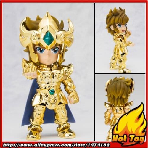100% Original BANDAI Tamashii Nations Saint Seiya Daizenshuu Collection Toy Figure - Leo Aiolia from "Saint Seiya"
