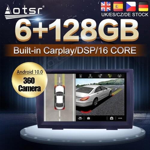 128G Android 10 For Toyota Prius XW20 II 2003 - 2011 Car Auto Radio Multimedia Video Player Navigation Stereo Carplay Head Unit