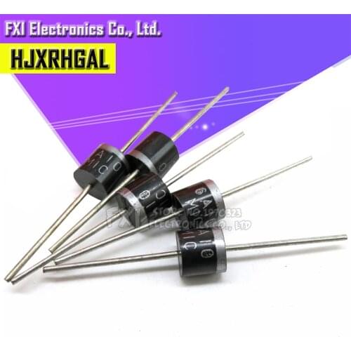 20pcs 6A10 R-6 Rectifier Diode 6A 1000V New original