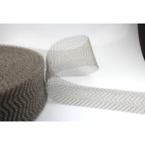 304 Stainless Steel 0.8-20 Meter 100mm Width Corrugated Mesh For Distillation Reflux Moonshine Brewing Pest Control